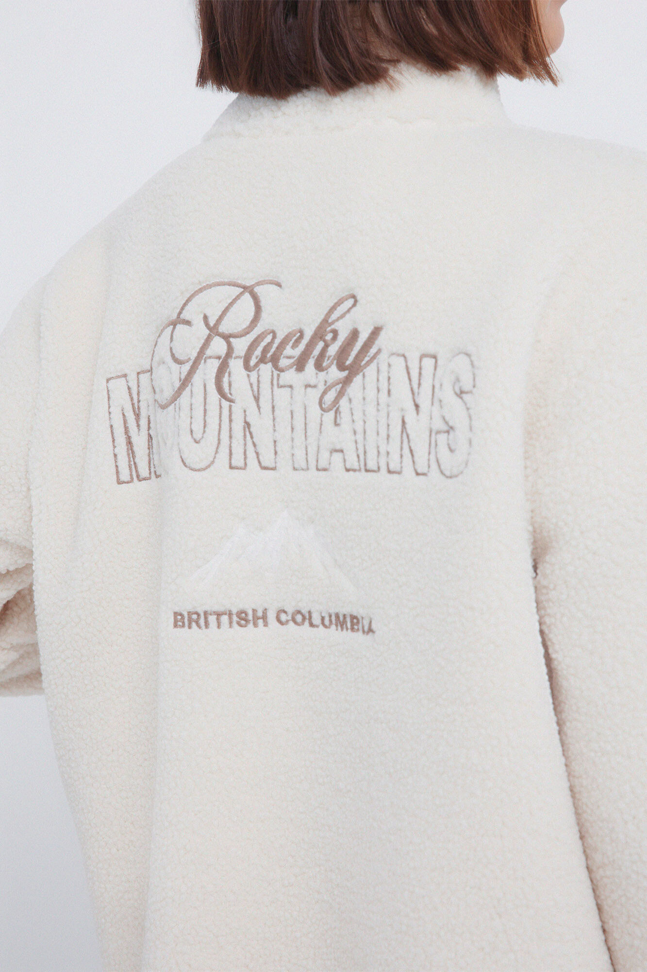 Springfield Sweatshirt polar com fecho-&Eacute;clair do "Rocky Mountain"