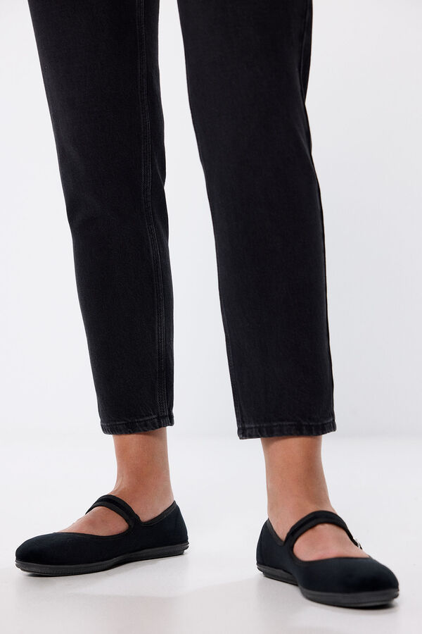 Springfield Jeans Mom negro