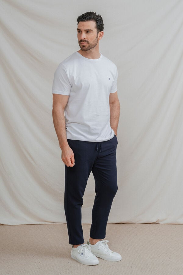 Celopman T-shirt b&aacute;sica branco