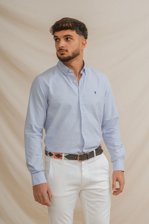 Celopman Oxford shirt blue
