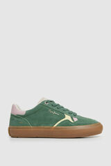 Springfield Travis Retro vulcanized sneaker  green