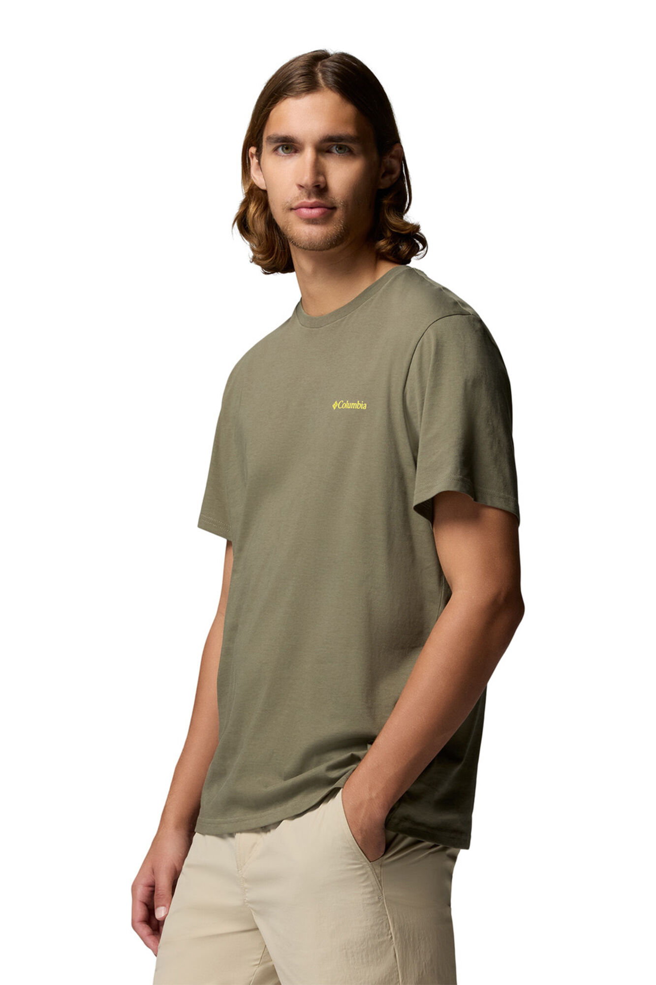 Columbia T-shirt com estampado de natureza nas costas