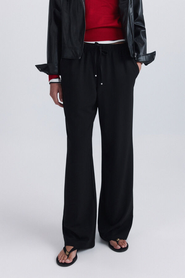 Springfield Cal&ccedil;a tailored jogger preto