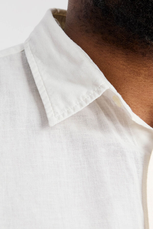 Jack & Jones PLUS Camisa slim fit PLUS branco