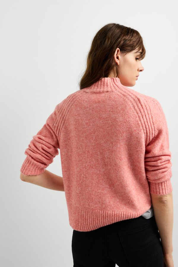 Pepe Jeans Camisola de gola alta borgonha