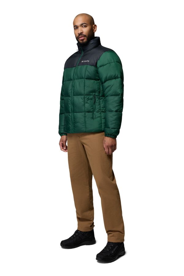 Columbia Casaco acolchoado urbano verde