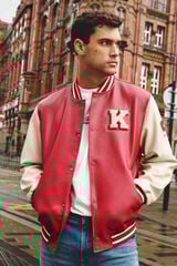 Springfield Bomber Varsity vermelho