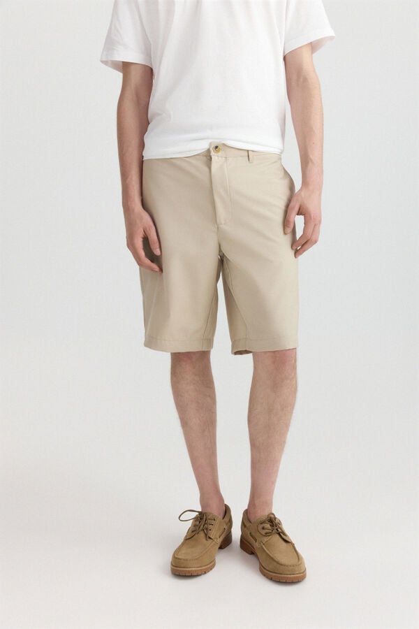 Springfield Bermuda relaxed fit bege
