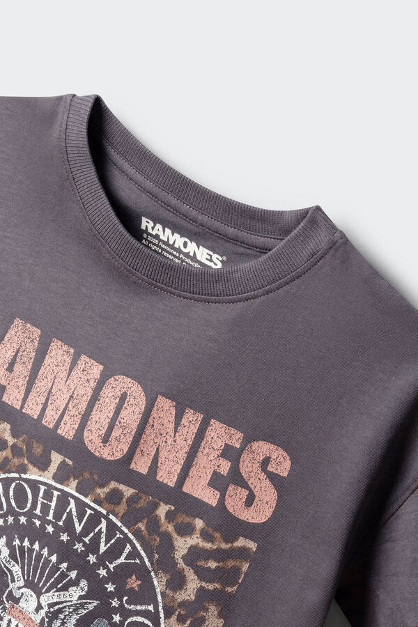 Springfield Kids T-shirt Ramones para menina cinzento