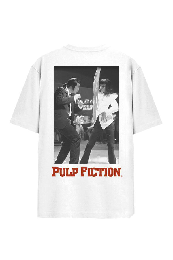 Jack & Jones T-shirt pulp fiction branco