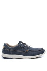 XTI Laced boat shoe blue