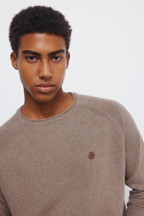 Springfield Plain neck -neck jumper nude