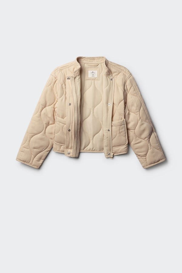 Springfield Kids Casaco com ondas para menina branco