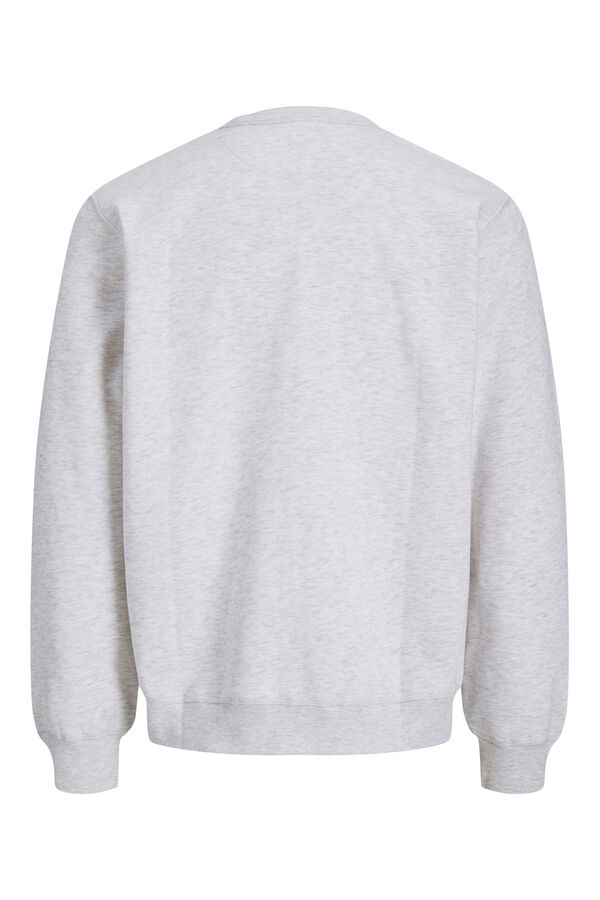 Jack & Jones Sweatshirt b&aacute;sico com logo branco