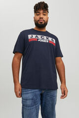 Jack & Jones PLUS Camiseta PLUS de corte regular azul
