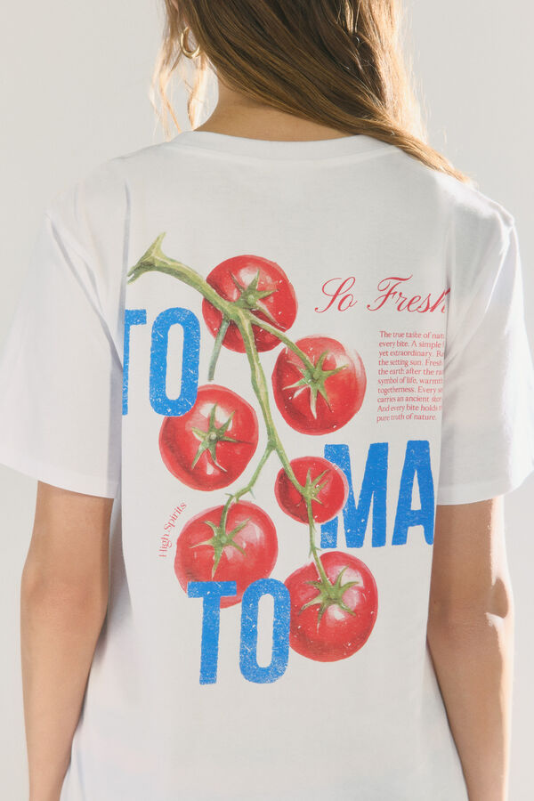 High Spirits Camisa Tomato Caqui escuro