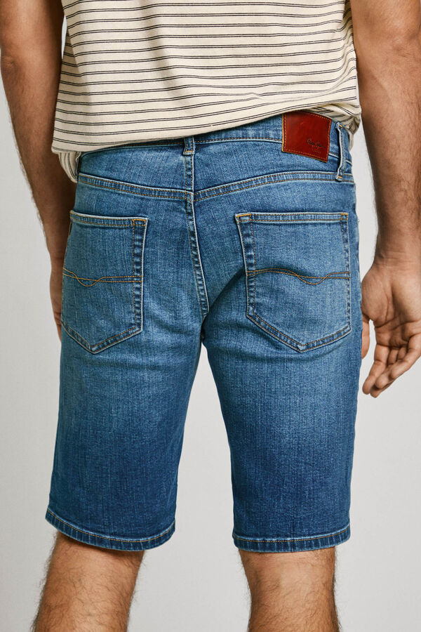 Pepe Jeans Bermuda Slim Hatch azul