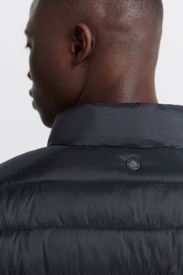 Springfield Casaco acolchoado preto