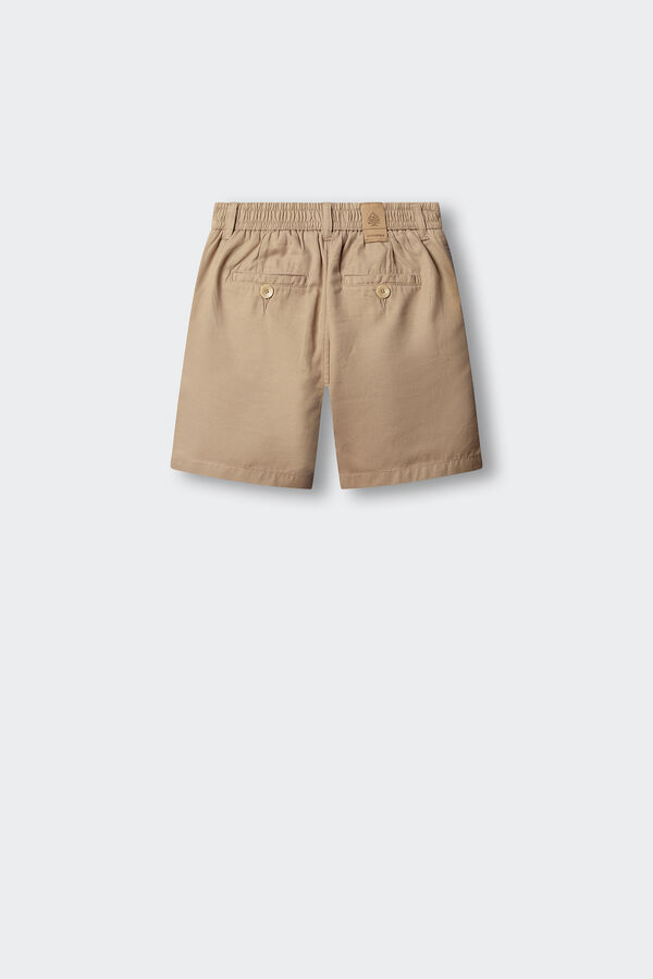 Springfield Kids Bermuda Tencel crian&ccedil;a bege