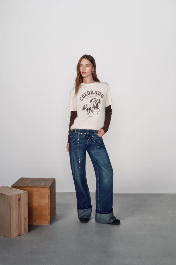 High Spirits T-shirt Stetson cru