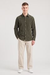 Jack & Jones Camisa de bombazina verde