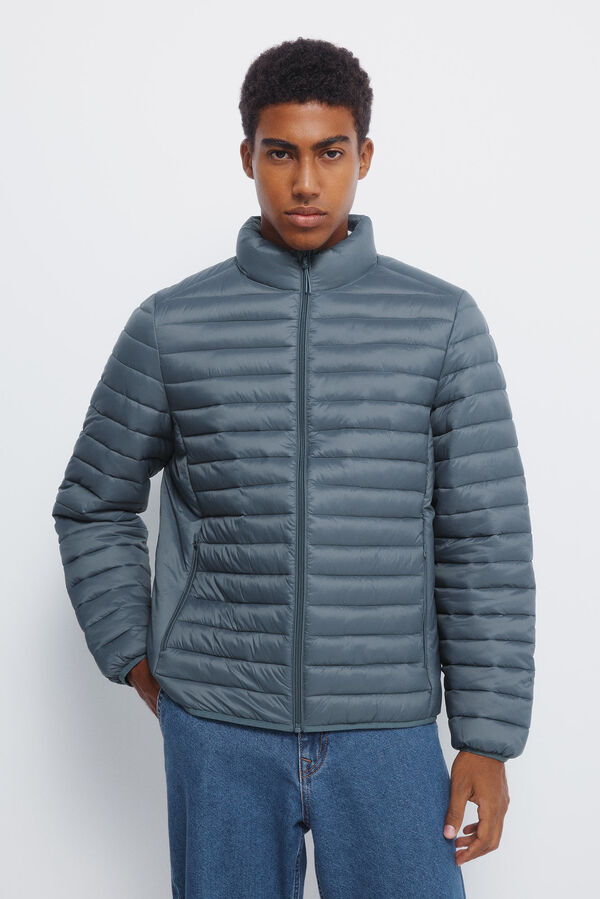 Springfield Casaco acolchoada verde
