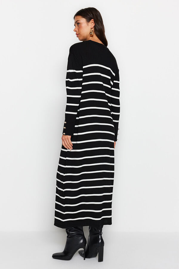 Trendyol Vestido de malha preto