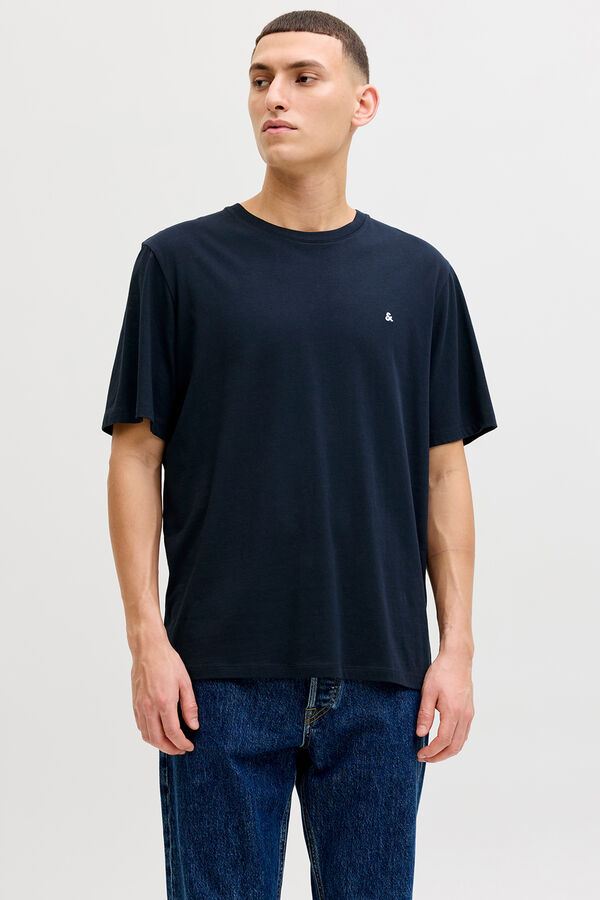 Jack & Jones Pack de 5 camisetas b&aacute;sicas turquesa