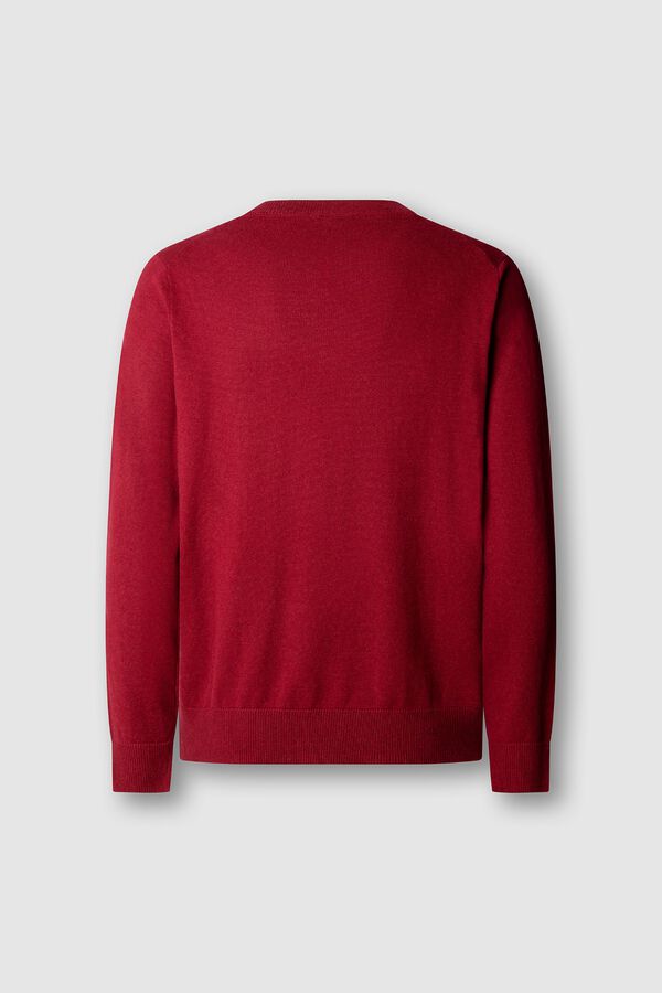 Pepe Jeans Camisola de gola redonda vermelho