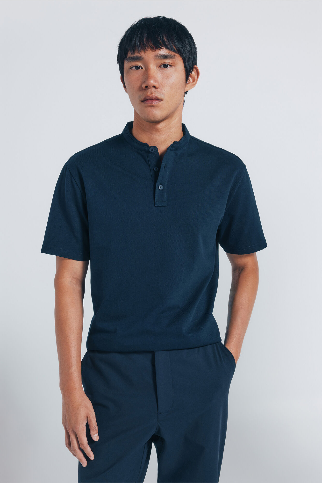Springfield Polo piqu&eacute; cuello mao regular fit