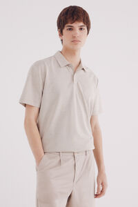 Springfield Polo piqué estructura bicolor regular fit