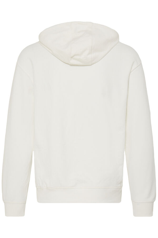 Blend Sweatshirt com capuz branco