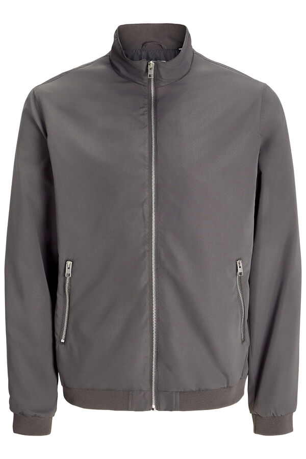Jack & Jones Bomber de corte regular cinzento