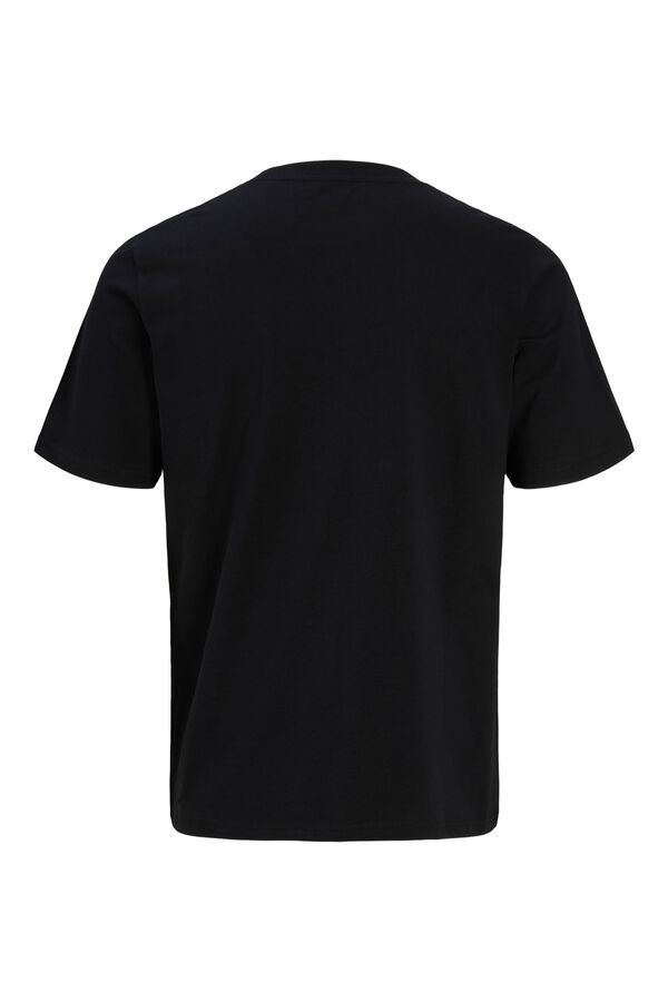 Jack & Jones PLUS T-shirt de manga curta com logo preto