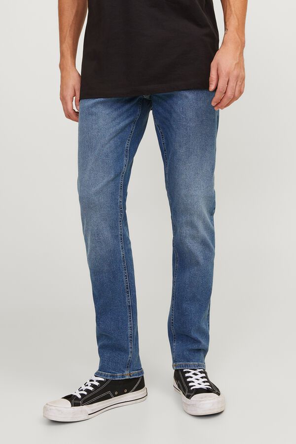 Jack & Jones Jeans slim cinco bolsos azul