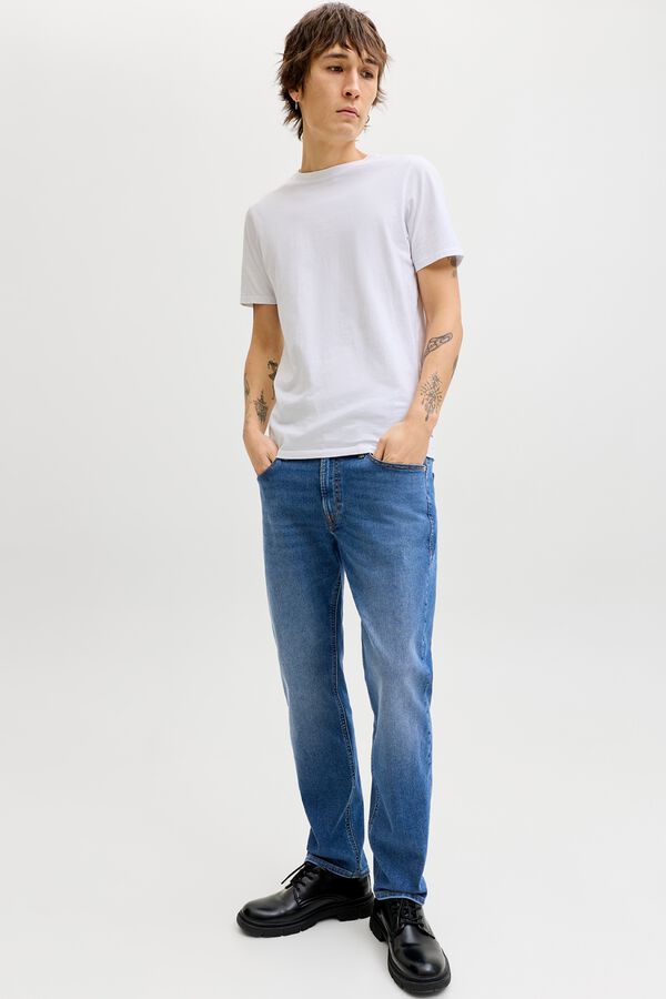 Jack & Jones Jeans regular cinco bolsos azul