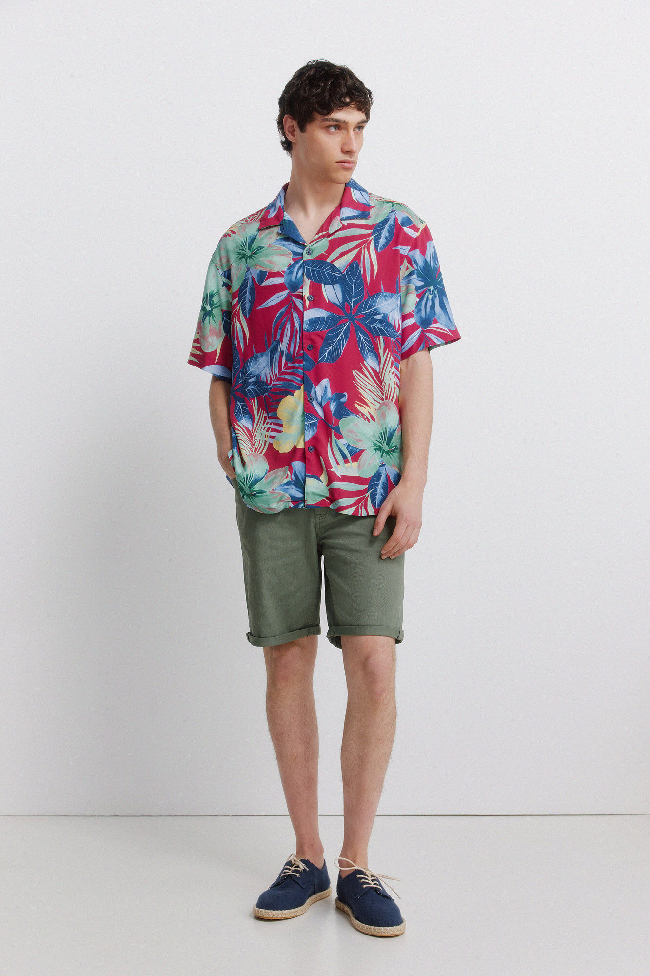Springfield Bermuda 5 bolsillos lavada sim fit