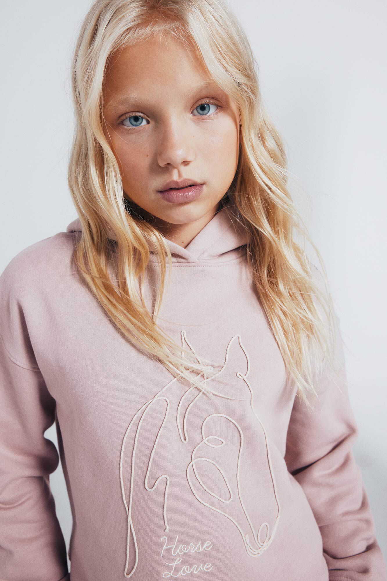 Springfield Kids Sweatshirt com cord&atilde;o para cavalo para menina