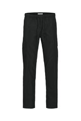 Jack & Jones Calça cargo com bolsos laterais preto