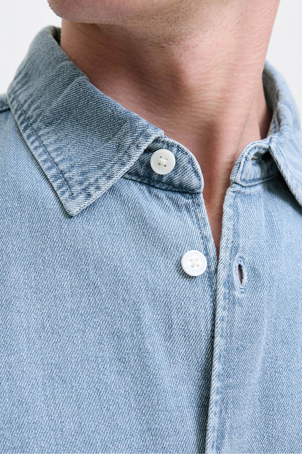Jack & Jones Camisa jeans azul