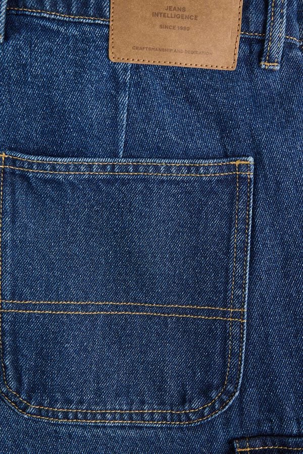 Jack & Jones Bermuda cargo baggy fit azul