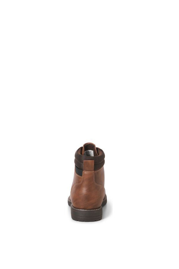 Jack & Jones Botins em poliuretano castanho