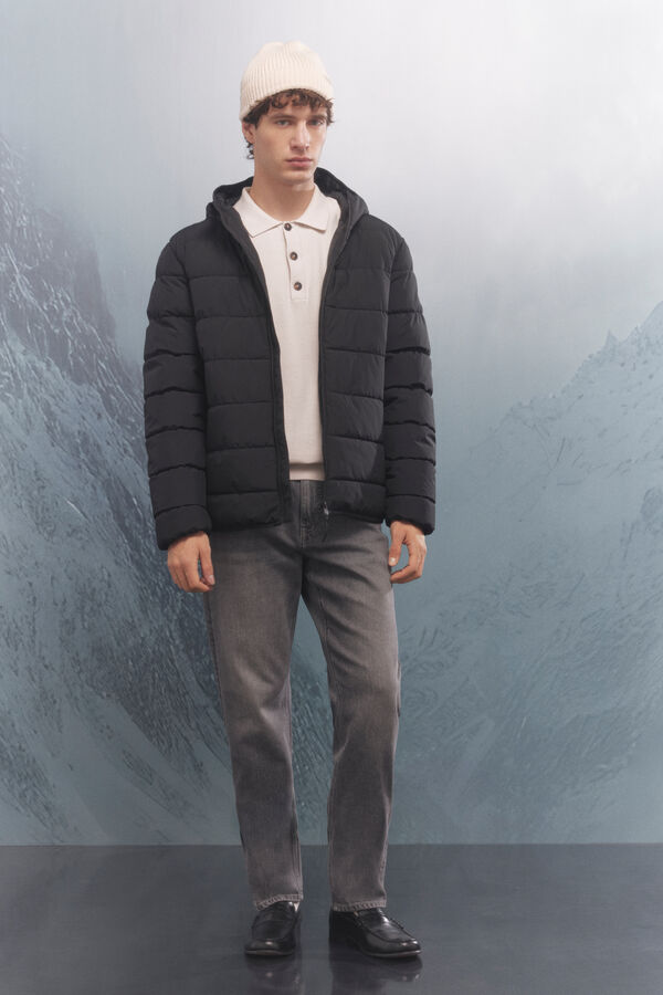 Springfield Thermal puffer jacket black