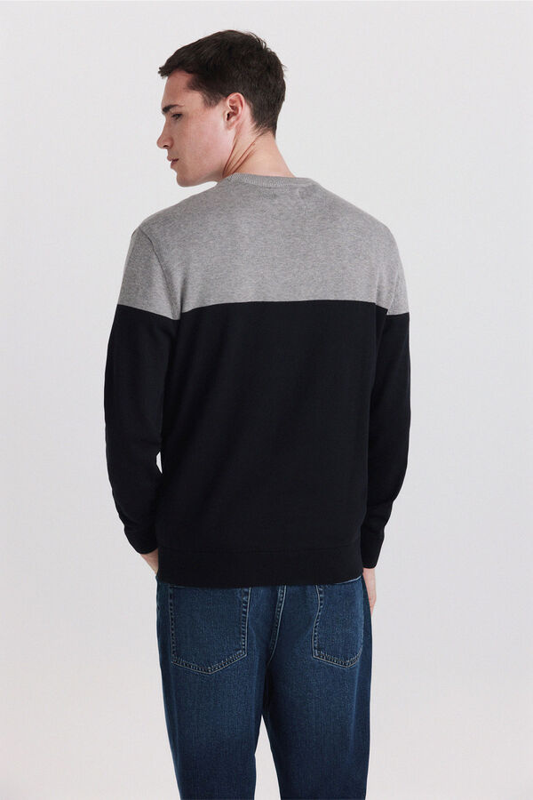 Springfield Jersey b&aacute;sico bloque color gris