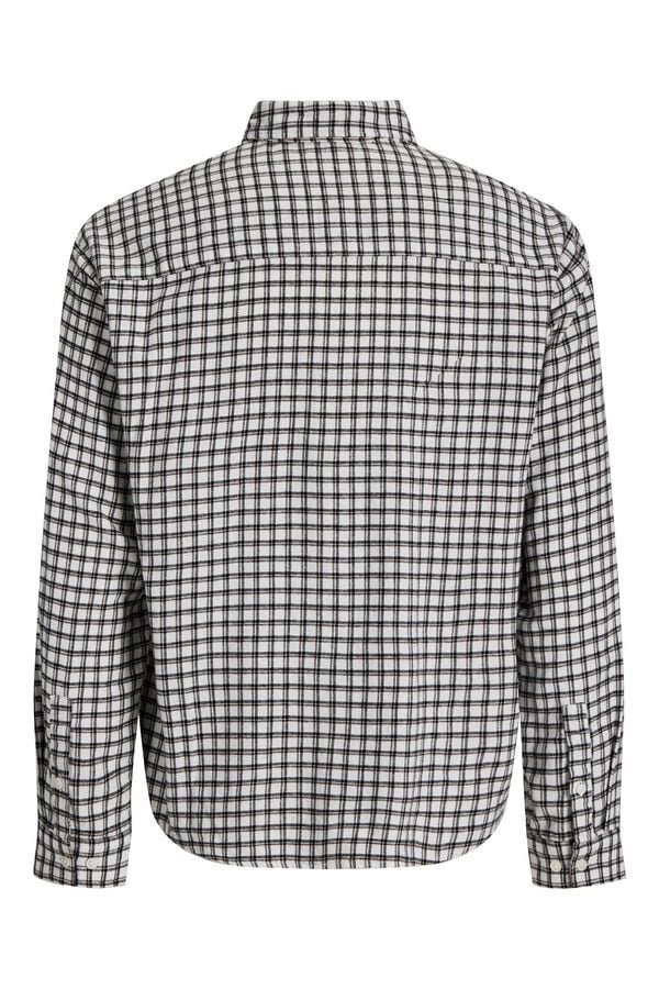 Jack & Jones Camisa de flanela branco