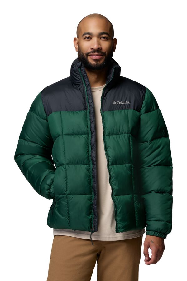 Columbia Casaco acolchoado urbano verde