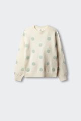 Springfield Kids Camisola de bolinhas para menina bege