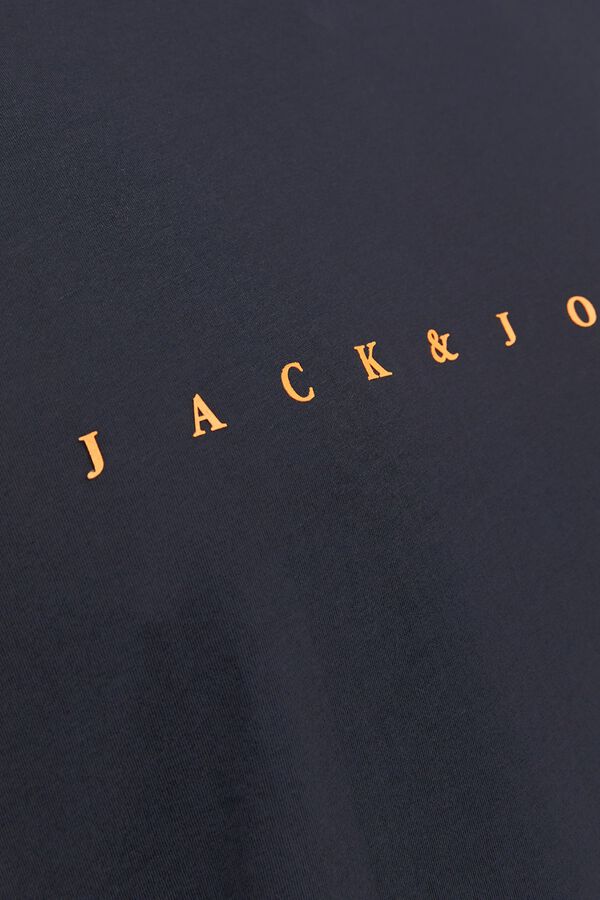 Jack & Jones PLUS T-shirt de manga curta com logo azul