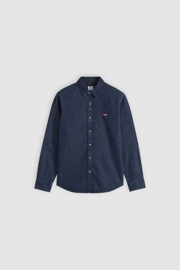 Levi's Camisa jeans com bot&otilde;es azul