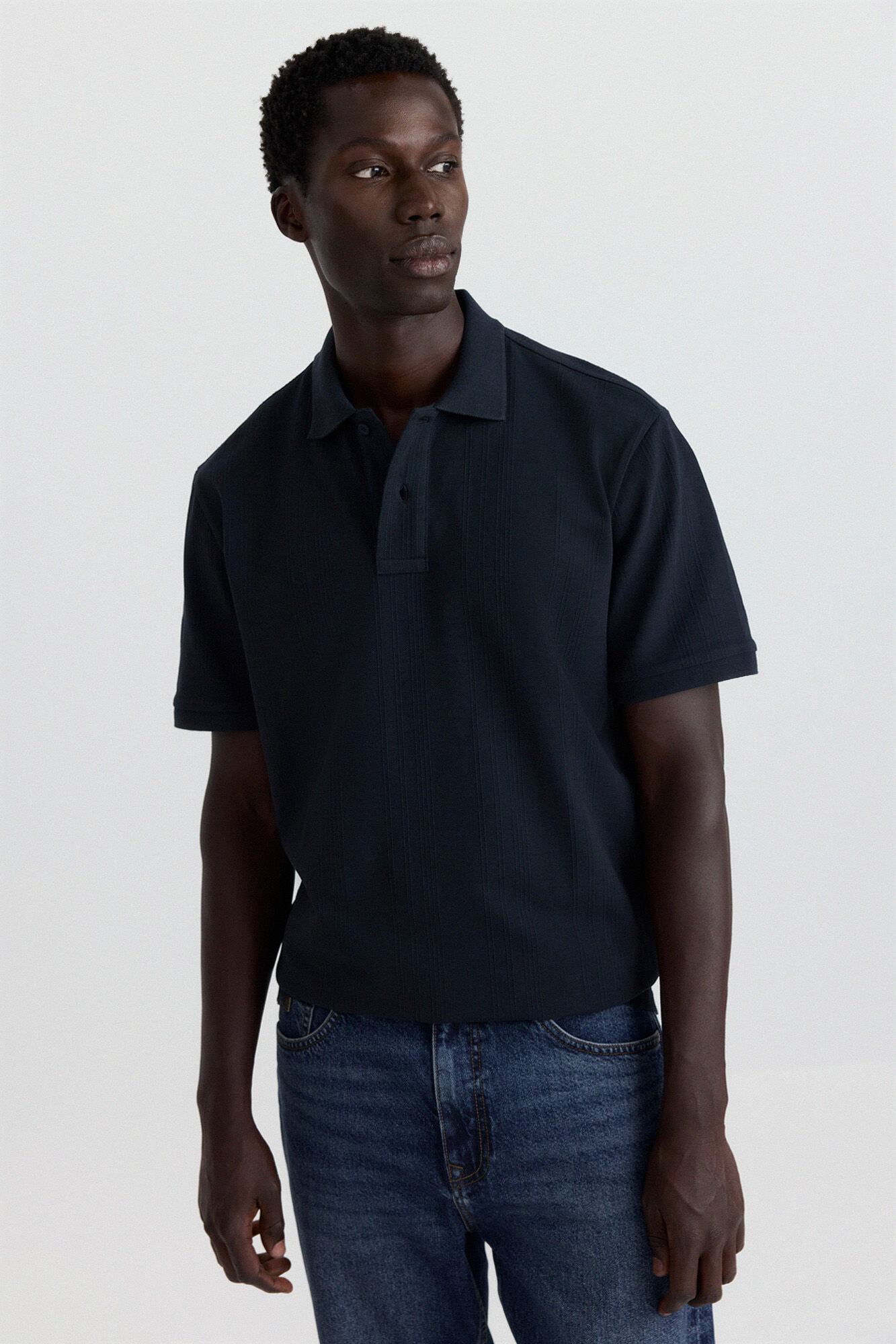 Springfield Polo slim fit com estrutura